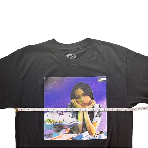 Olivia Rodrigo Sour Classic T Shirt Black Size Medium - Picture 8 of 10